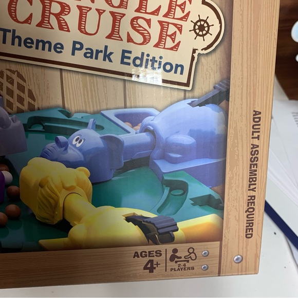 NWT. Disney Hungry Hungry Hippos jungle cruise game. Disney exclusive - Picture 5 of 7